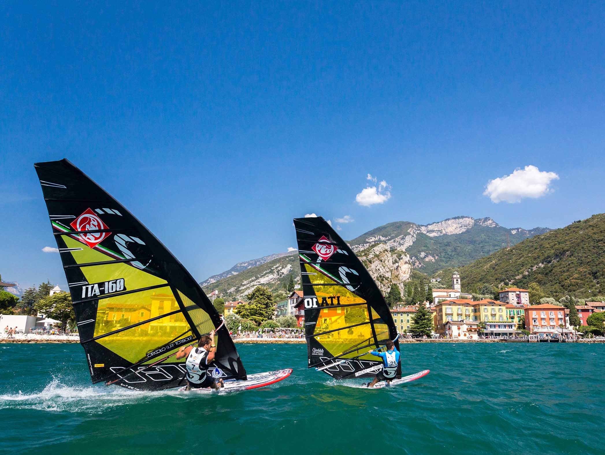 Windsurf a Torbole lago d garda © Archivio Trentino Sviluppo F. Staropoli e1772649741362 -Hotel Global Torbole